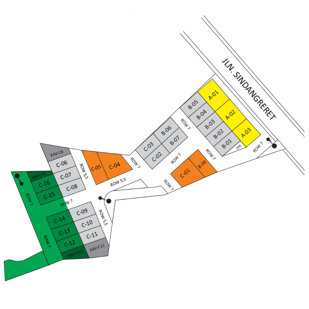 Siteplan Kawasan